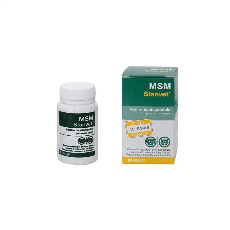 Msm stangest 60 tablets (stangest) – natural joint and anti-inflammatory supplement for dogs and cats