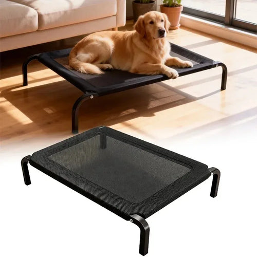 Cama Dobrável para Cão — Todas as Estações | Pequeno e Grande Porte