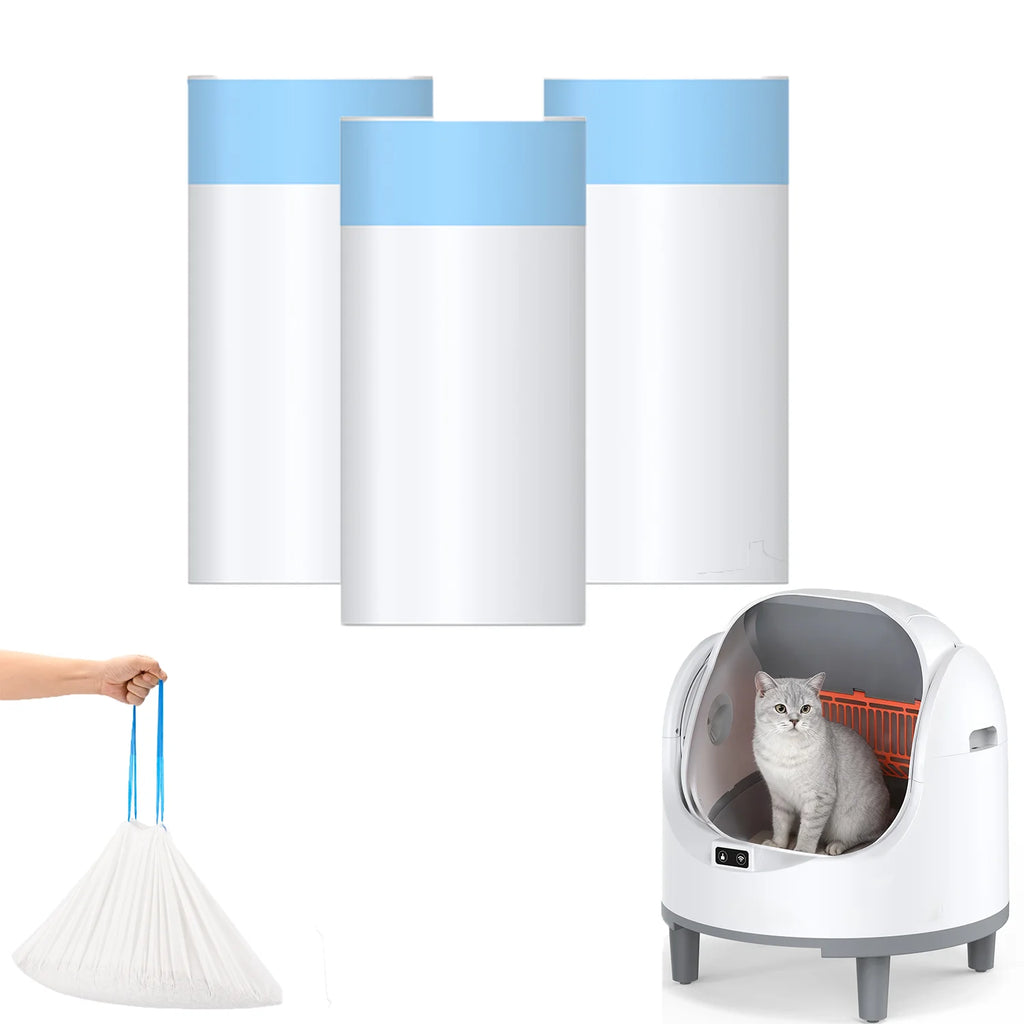 Caixa de Areia Autolimpante para Gato — Controlo por WiFi e App