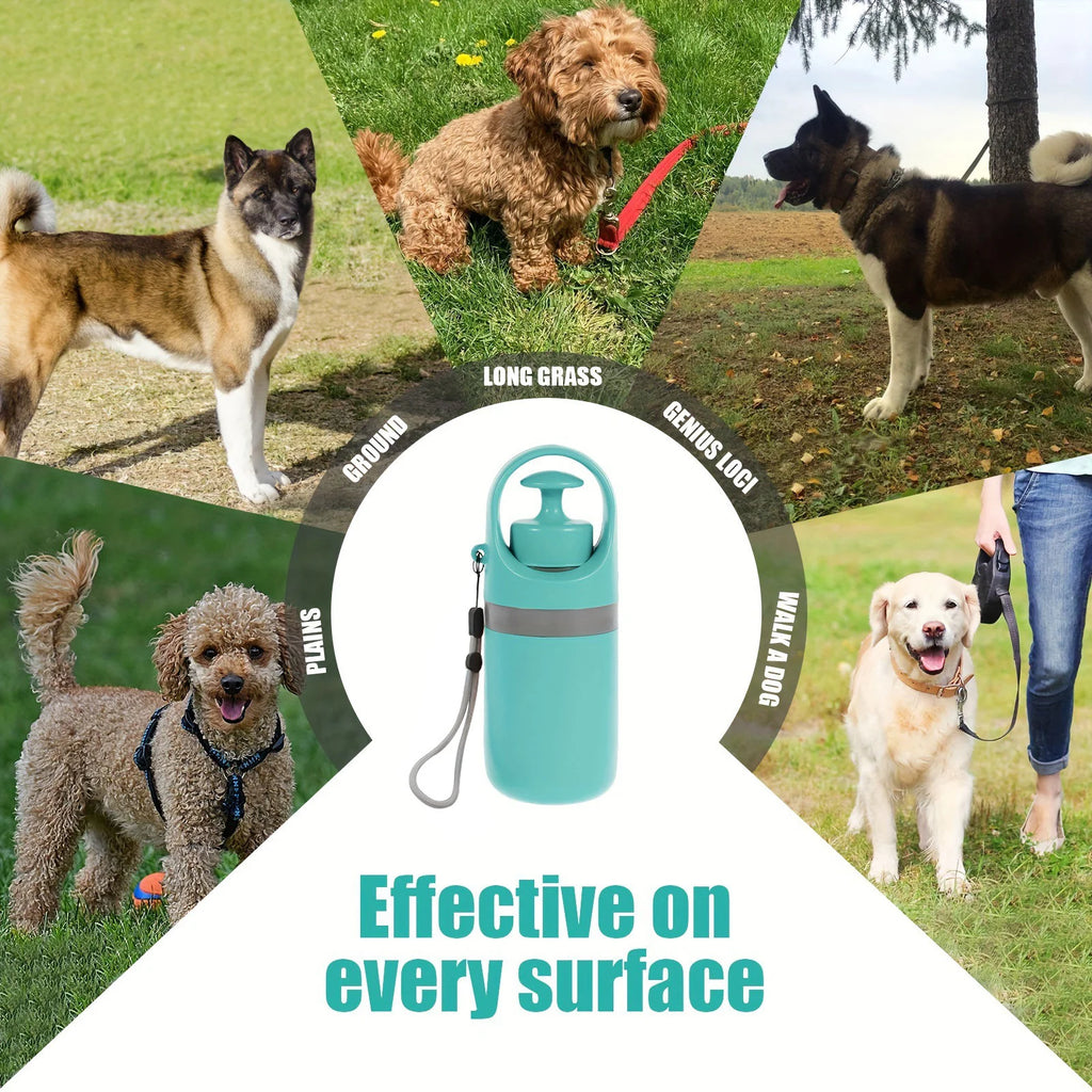 Apanhador de Fezes Portátil para Cão — Design 6 Garras, com Sacos Incluídos