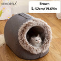 Cama Portátil para Gato KEMORELA — Quente e com Pega