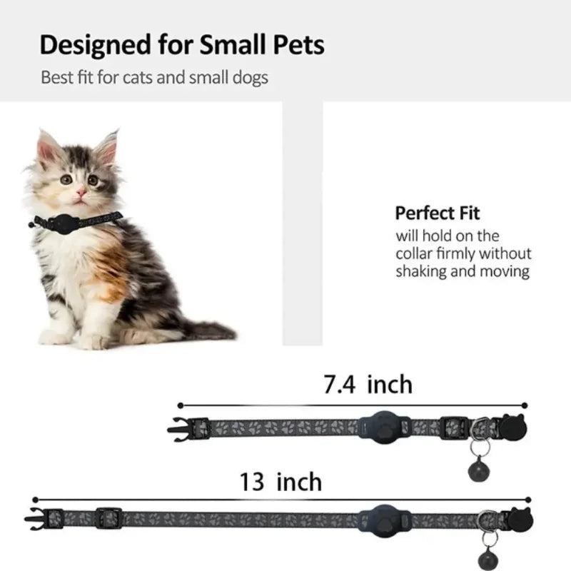 Coleira GPS Multifuncional para Gato e Cão — Rastreador Inteligente