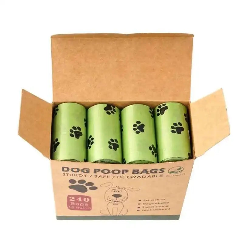 Sacos de Fezes Biodegradáveis EPI para Cão — Perfumados, Extra Resistentes, com Dispensador