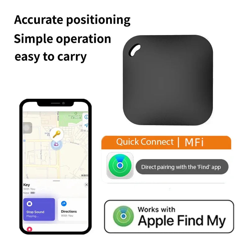 Localizador GPS Bluetooth Apple Find My — iTag MFI Certificado