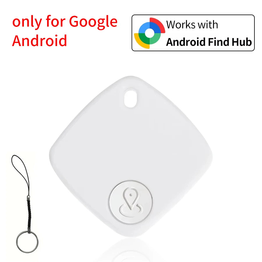Mini Pet Bluetooth Tracker, Anti-Lost GPS Locator for Cat Dog, Smart Pet Finder Device Compatible with IOS Android & Find My App