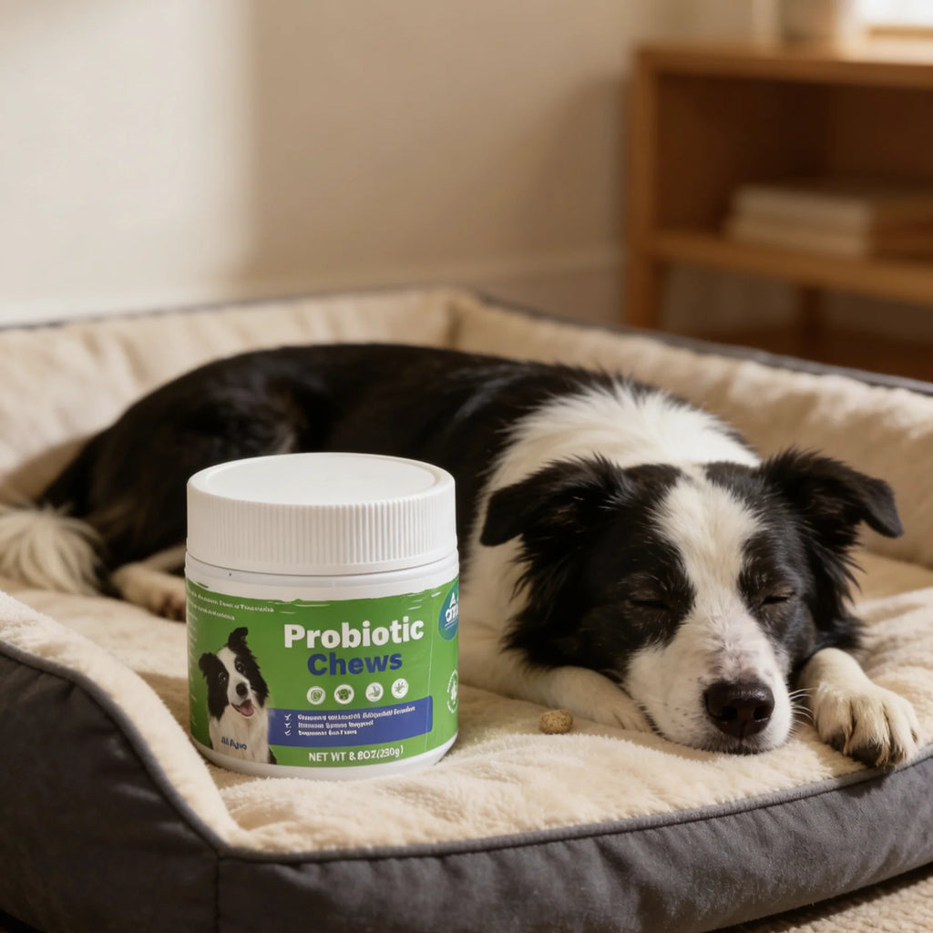 Dog Probiotic Chews 250g Relieve Diarrhea & Upset Stomach Support Gut Health & Immunity Natural Probiotics for All Ages Dogs