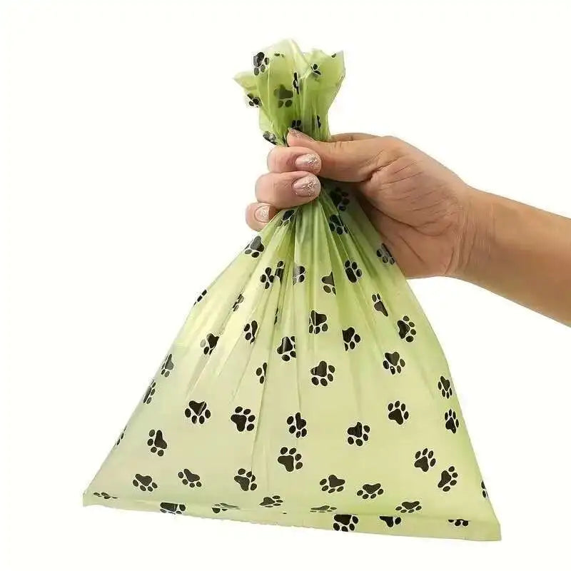 Sacos de Fezes Biodegradáveis EPI para Cão — Perfumados, Extra Resistentes, com Dispensador