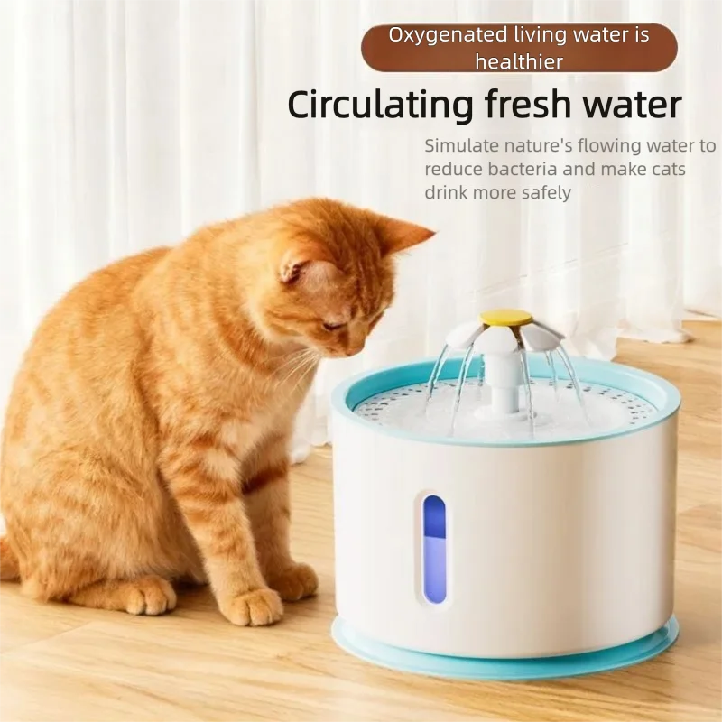Bebedouro Inteligente para Gato em Aço Inoxidável — 3,2L com Bomba Silenciosa