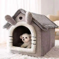 Cama Casota para Cães e Gatos — Quente, Lavável, para Todas as Estações
