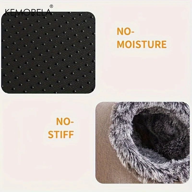 Cama Portátil para Gato KEMORELA — Quente e com Pega