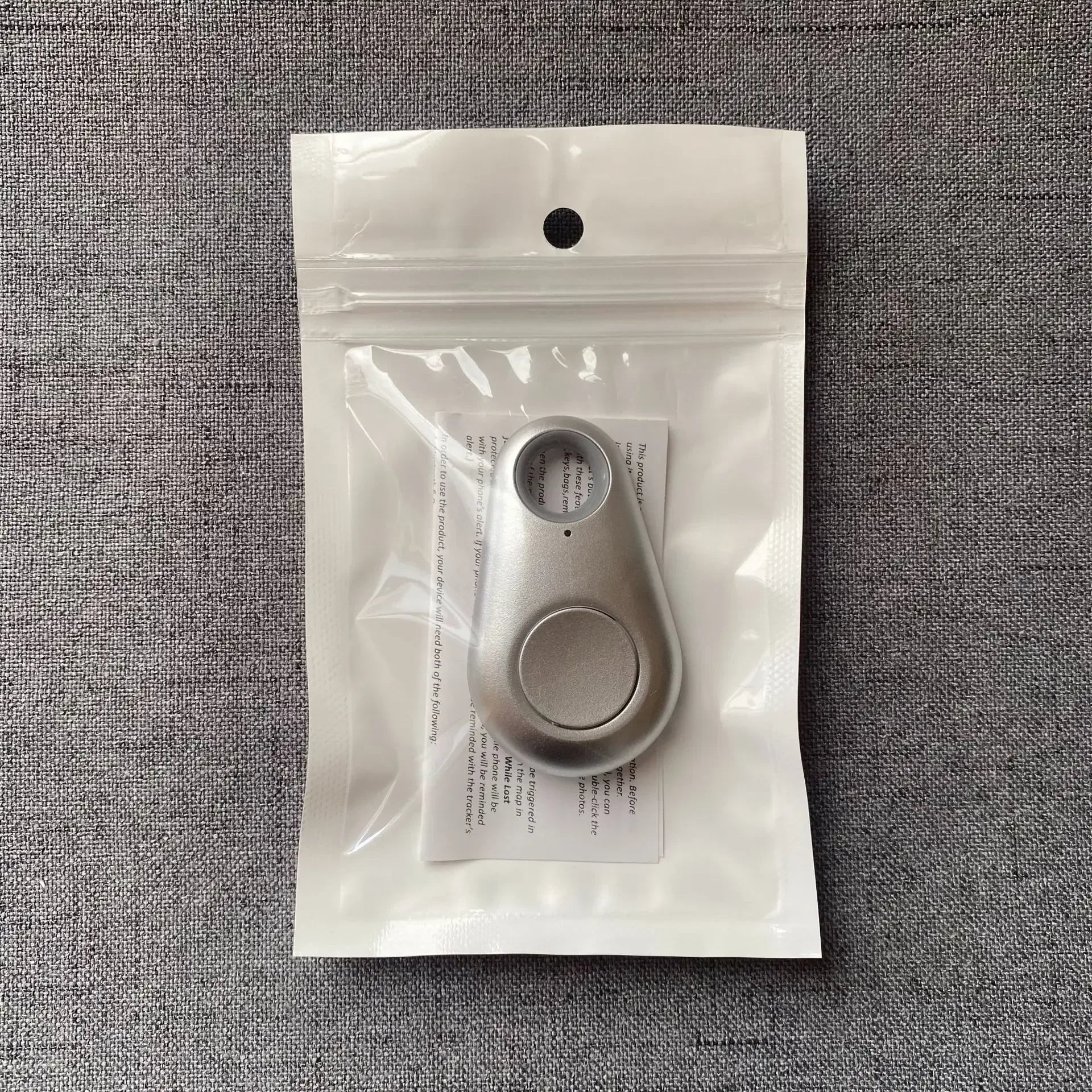 Mini Localizador GPS Anti-Perda Bluetooth — Porta-Chaves para Animal e Criança