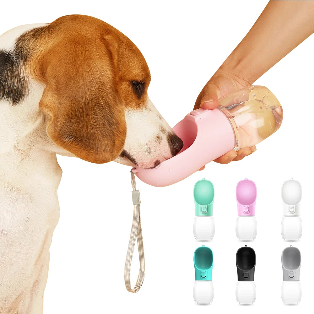 Garrafa de Água para Cão Portátil — Para Passeios e Viagens