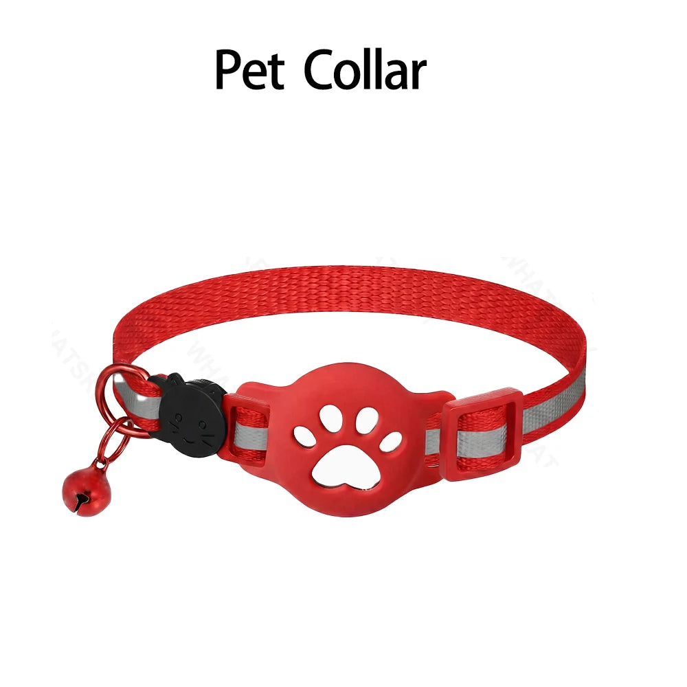 Coleira com Localizador GPS Ajustável para Gato e Cão