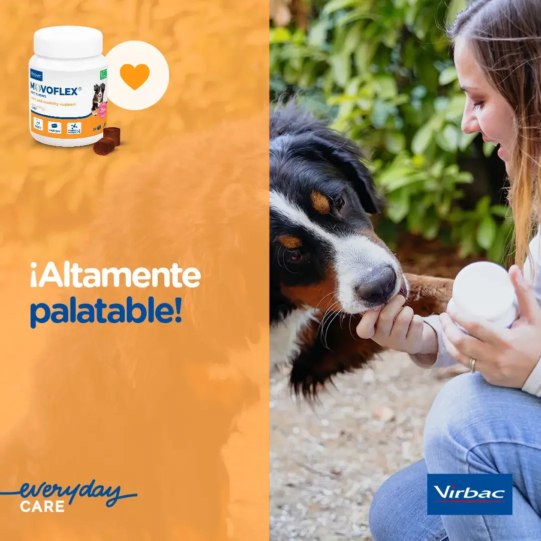 Virbac movoflex soft chews for dogs (dogs, complements and supplements) - klein