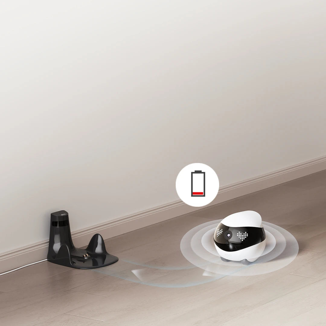Enabot EBO AIR 2 Companion Robot 2K Home Security Pet Camera Night Vison Wireless APP Remote Control for Dog Cat Baby