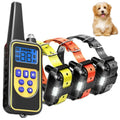 Coleira Anti-Latido Elétrica para Cão — Controlo Remoto, Recarregável e Impermeável