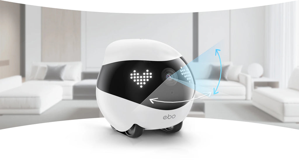 Enabot EBO AIR 2 Companion Robot 2K Home Security Pet Camera Night Vison Wireless APP Remote Control for Dog Cat Baby