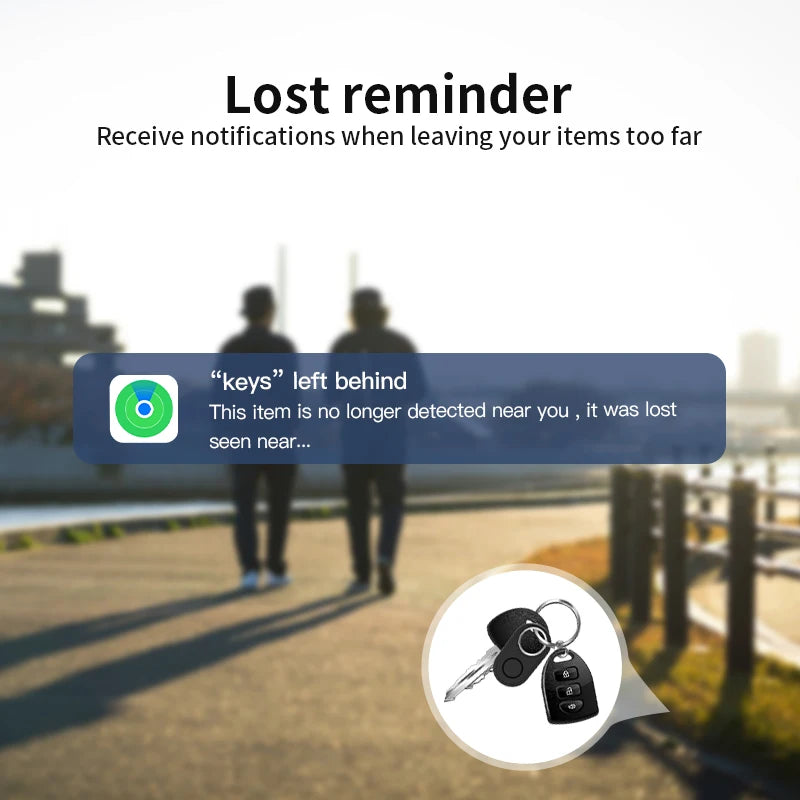 Rastreador Smart para Coleira — Apple Find My Bluetooth em Tempo Real