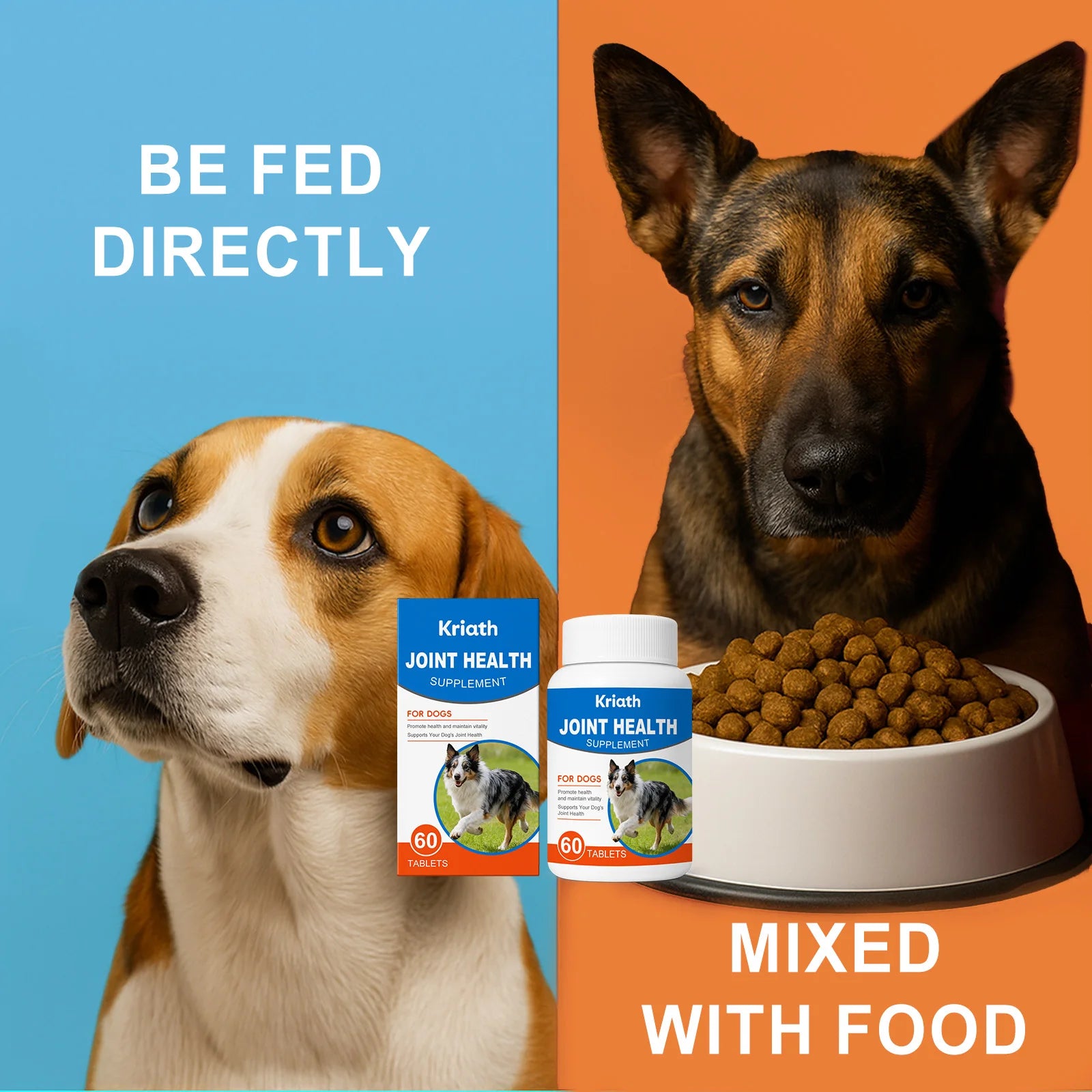 Dog Joint Care Supplement Tablets Nourishing Joint Enhance Flexibility Protect Cartilage Relieve Discomfort Dog Joint Care Agent