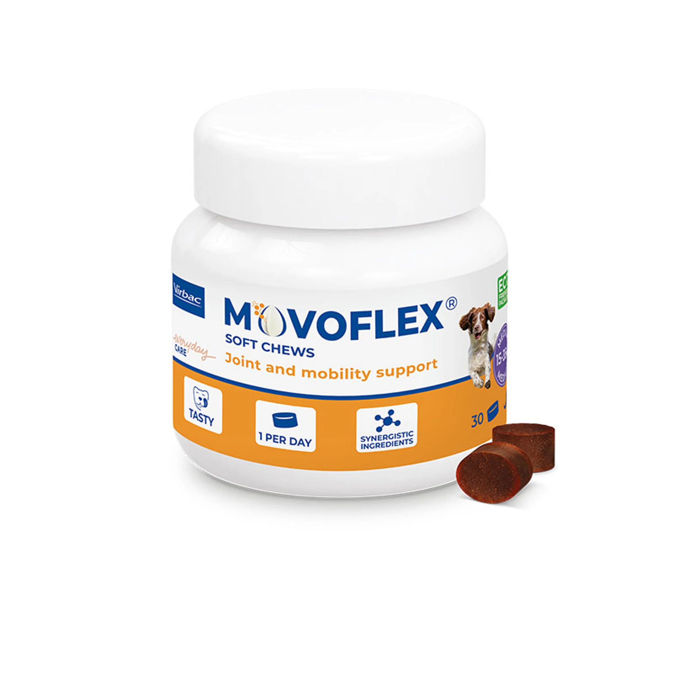 Virbac movoflex soft chews for dogs (dogs, complements and supplements) - klein
