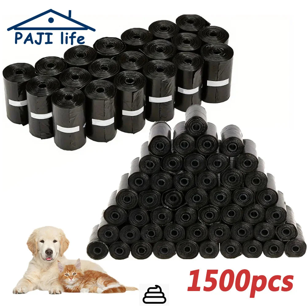 Sacos de Fezes para Cão Portáteis — Resistentes, Herméticos, com Dispensador