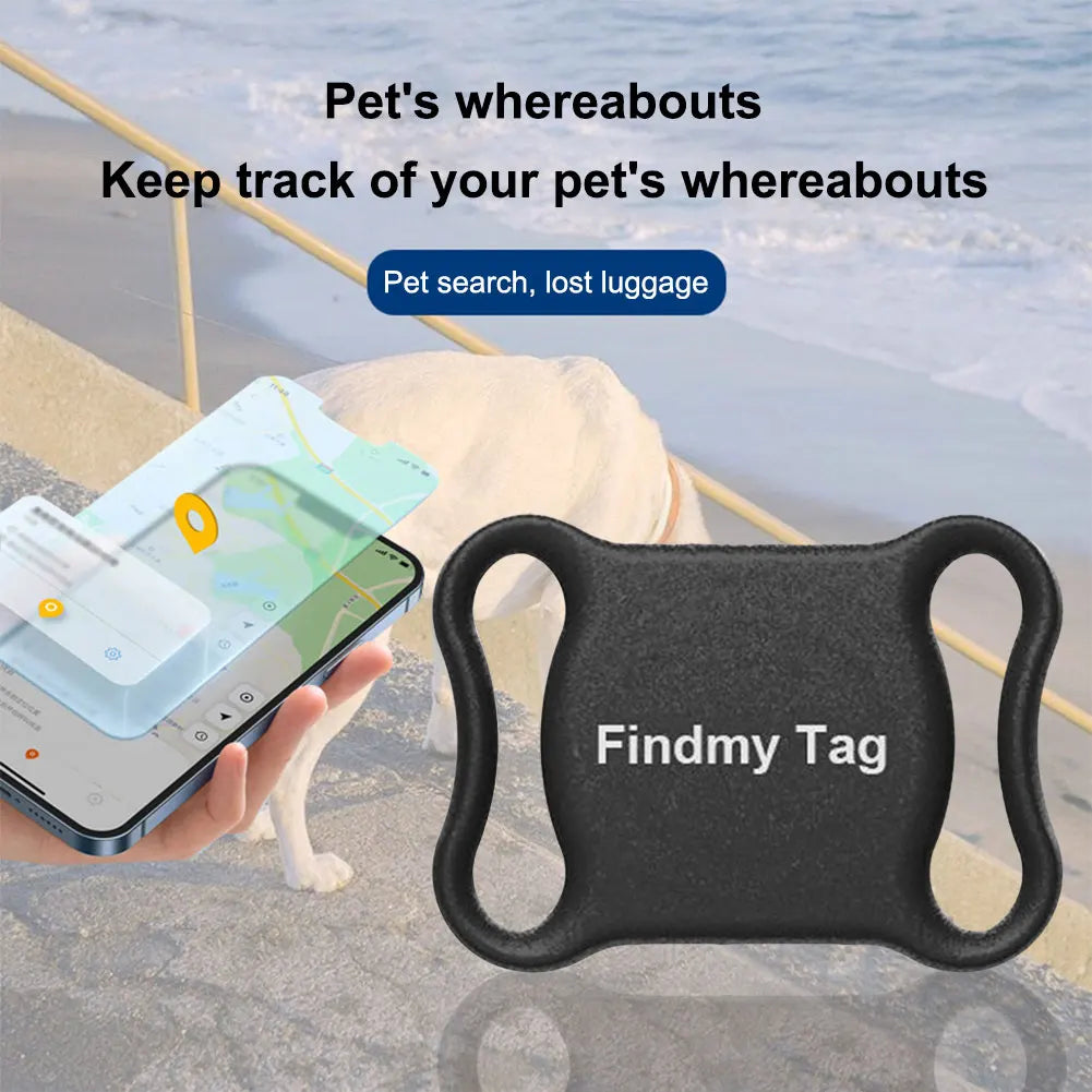 Real-time Tracking Dog Cat Collar Find Device BT GPS Tracking Device Pet Tracker for Dogs Cats Kids Pets Keychain Wallet Luggage